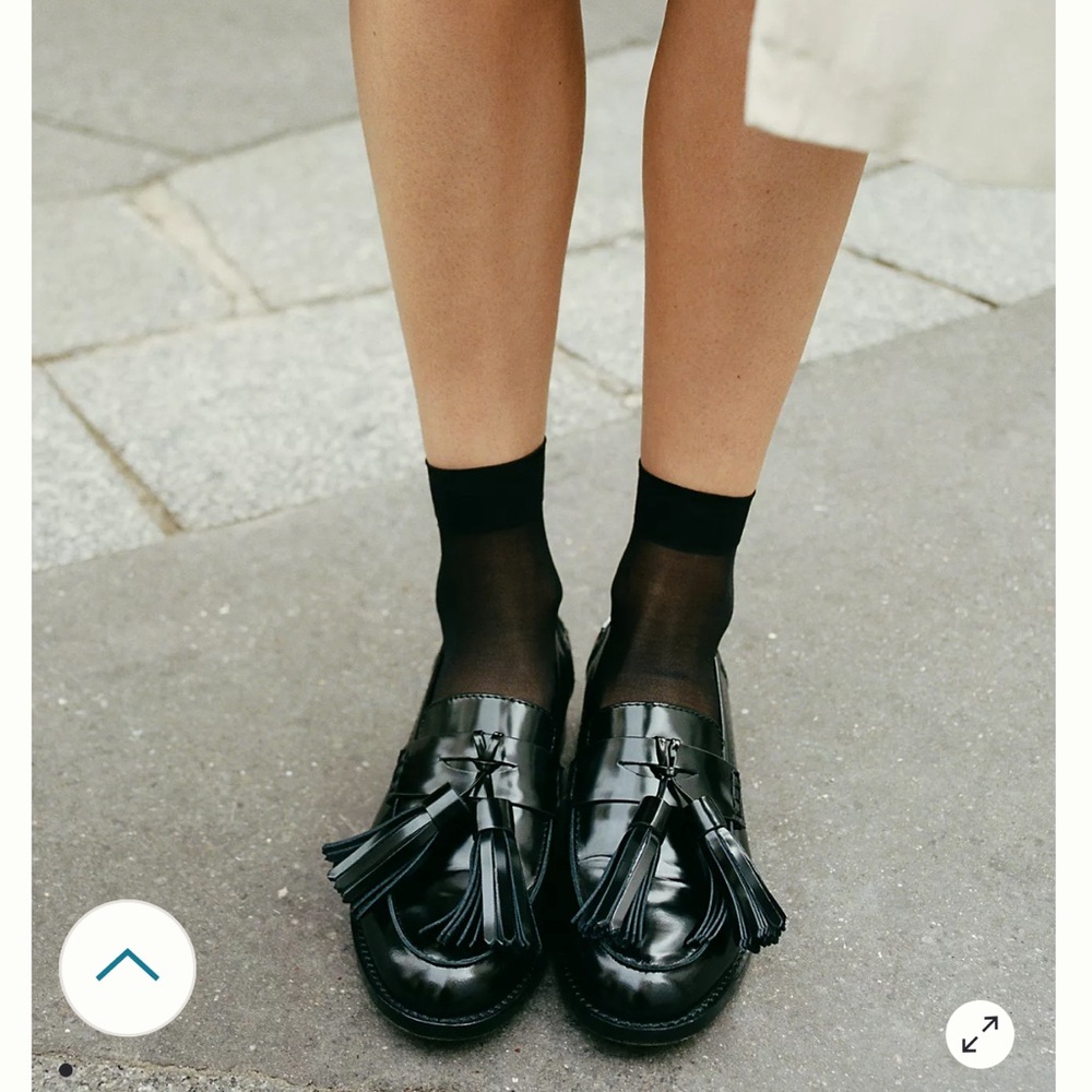 NWT anthropology Intentionally blank neighborhood Tassel Loafers